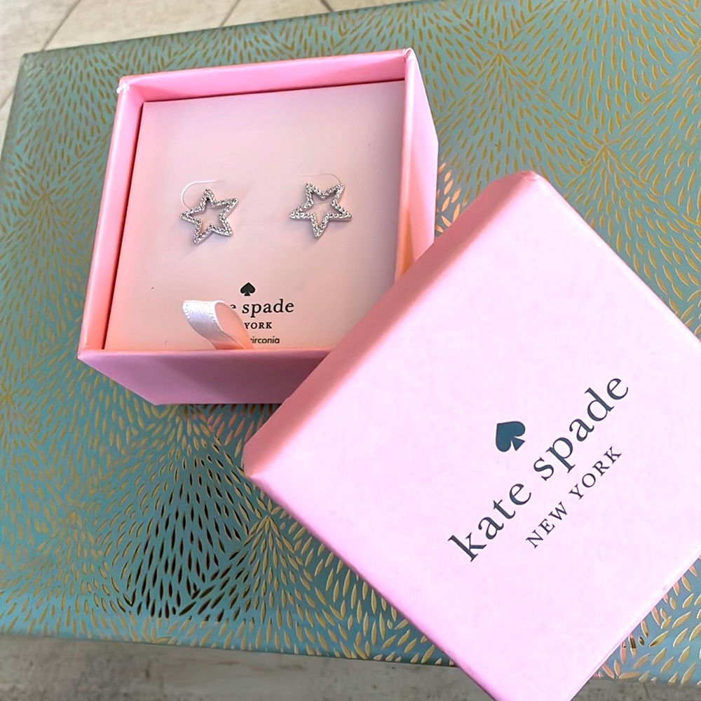 Kate Spade Cubic Zirconia Star Earrings